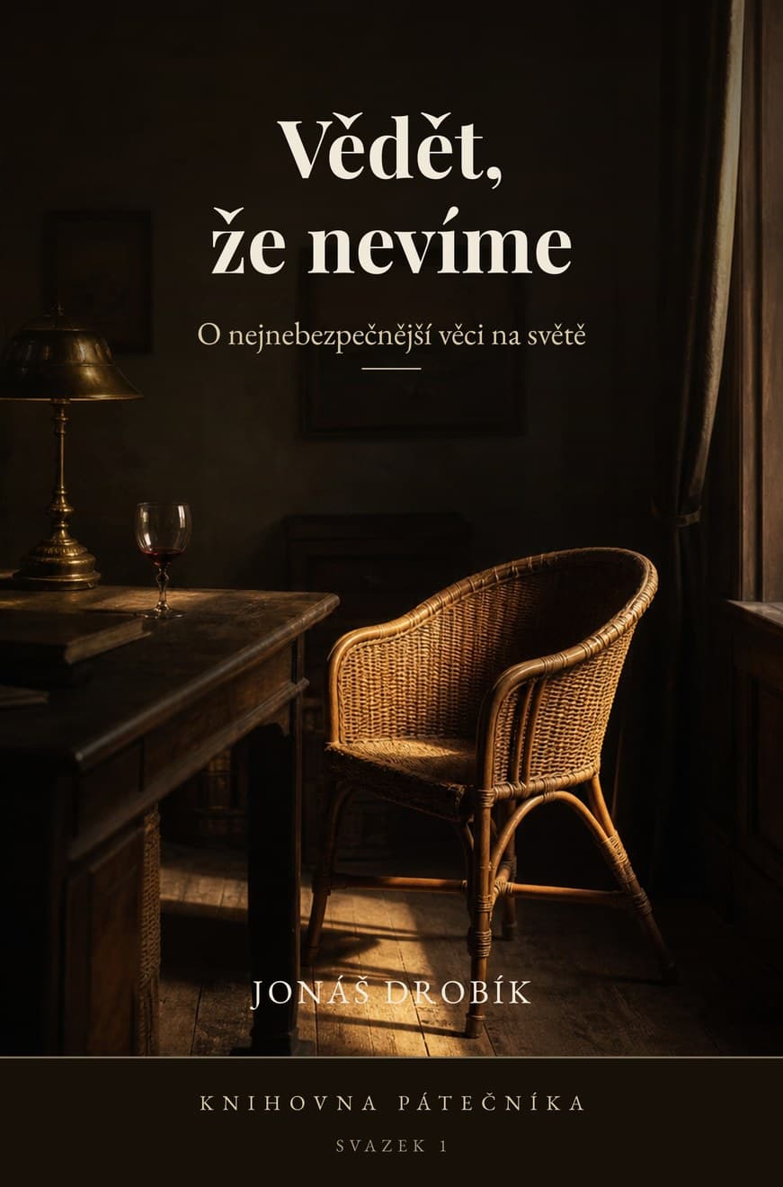Obálka knihy Vědět, že nevíme