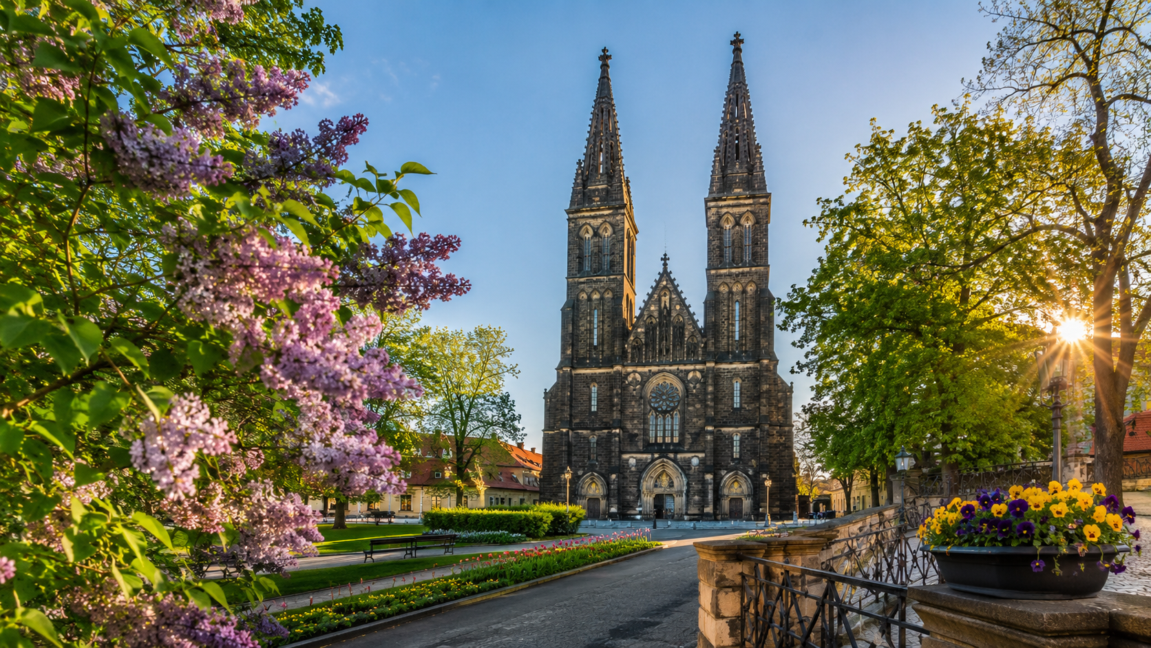 Vyšehrad, který leží pod našima nohama