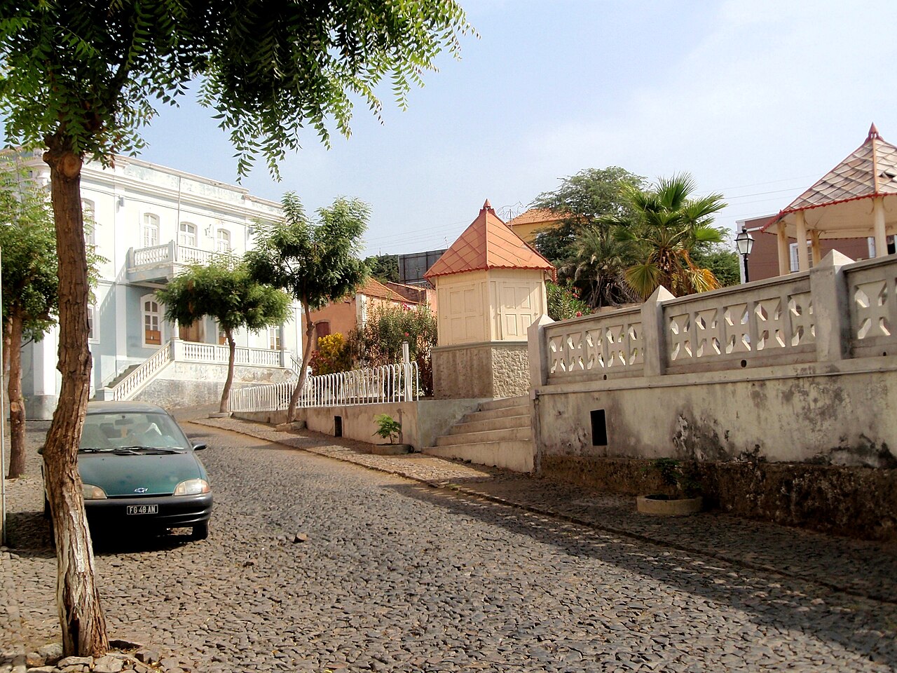 São Filipe na ostrově Fogo